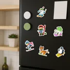 Skiing Sticker Set thumbnail 7