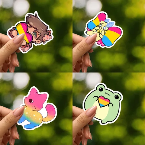 Pansexual Sticker Set