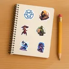 Mortal Kombat Sticker Set thumbnail 5