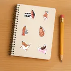Marcus the Worm Sticker Set thumbnail 5