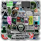Miniatura 1 de Hacker Programmer Sticker Set