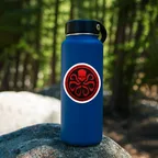 Captain America Shield Logo Sticker Set thumbnail 3