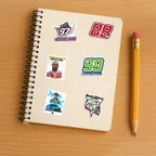 Miniatura 5 de Trackhouse Racing Sticker Set
