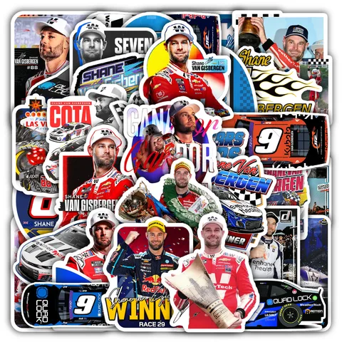 Shane Van Gisbergen Sticker Set