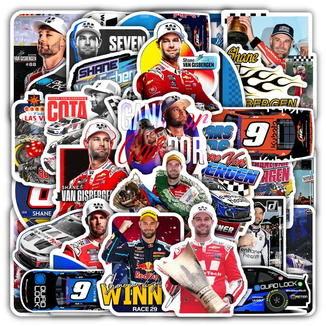 Shane Van Gisbergen Sticker Set