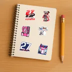 Kyle Kirkwood Sticker Set thumbnail 5