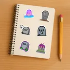 Tombstones Sticker Set thumbnail 5