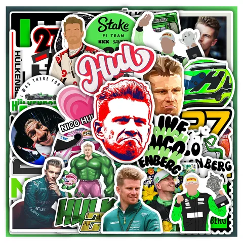 Nico Hulkenberg Sticker Set