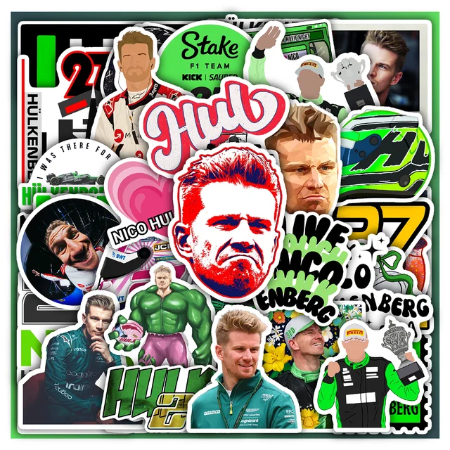 Nico Hulkenberg Sticker Set
