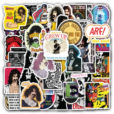 Franks Zappa Sticker Set