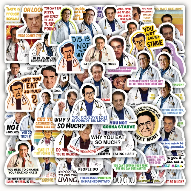 Dr Nowzaradan Sticker Set