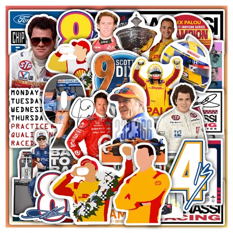 Chip Ganassi Racing Sticker Set