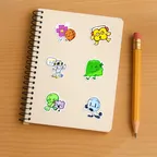 Miniatura 5 de Bfdi Sticker Set