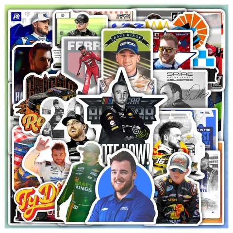 Ty Dillon Sticker Set