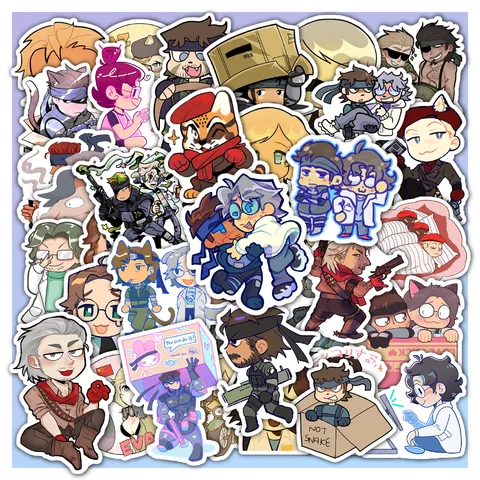 Metal Gear Solid Sticker Set