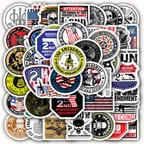 American 2nd Amendment Sticker Set thumbnail 1