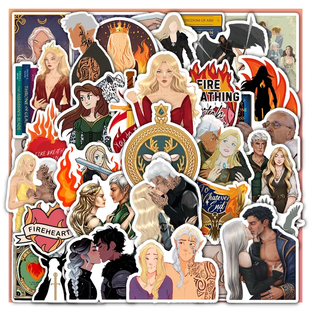 Throne of Glass Sticker Set