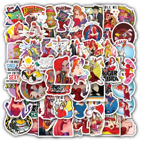 Roger Rabbit Sticker Set