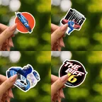 Rfk Racing Sticker Set thumbnail 2