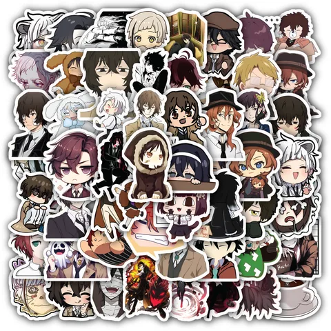 Japanese Anime Bungo Sticker Set
