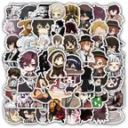 Japanese Anime Bungo Sticker Set thumbnail 1
