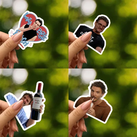 Pedro Pascal Sticker Set