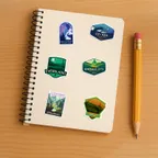 Fantasy National Park Sticker Set thumbnail 6