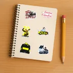Austin Cindric Sticker Set thumbnail 5