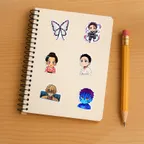 Kimetsu No Yaiba the Movie Infinity Castle Stickers thumbnail 5