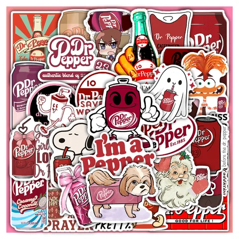 Dr Pepper Sticker Set