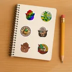 Smokey the Bear Sticker Set thumbnail 5