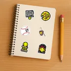 Softball Sticker Set thumbnail 5