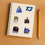 Ty Dillon Sticker Set thumbnail 5