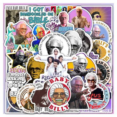 God Bless Sticker Righteous Gemstones Inspired