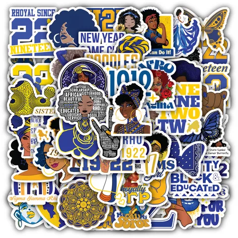 Sigma Gamma Rho Paraphernalia Sticker Set