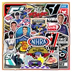 Rick Ware Racing Sticker Set thumbnail 1