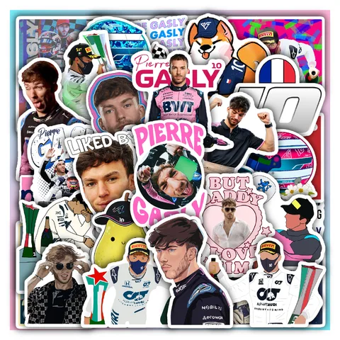 Pierre Gasly Sticker Set