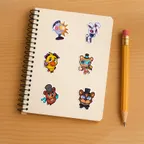 Five Nights at Freddy Sticker Set thumbnail 5