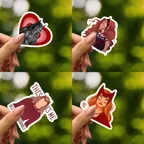 Wanda Maximoff Scarlet Witch Sticker Set thumbnail 2