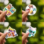 Super Kitties Sticker Set thumbnail 2