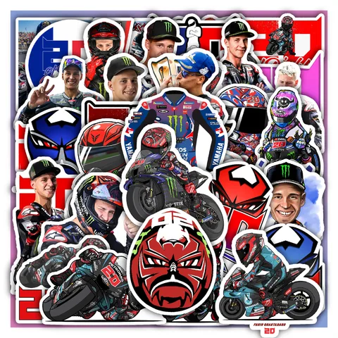 Fabio Quartararo Sticker Set