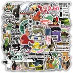 Funny Gun Sticker Set thumbnail 1