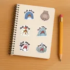 Aur Naur Cute Sticker Set thumbnail 5