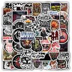 American Thrash Metal Band Sticker Set thumbnail 1