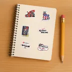 Aj Foyt Racing Sticker Set thumbnail 4