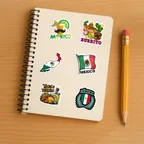 Mexican Sticker Set thumbnail 5
