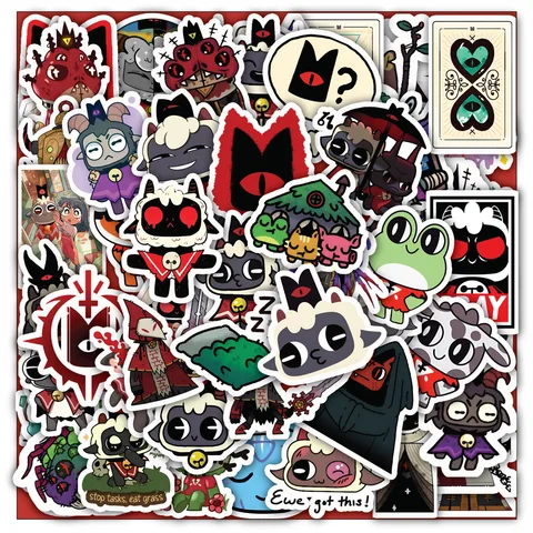 Cult of the Lamb Sticker Set