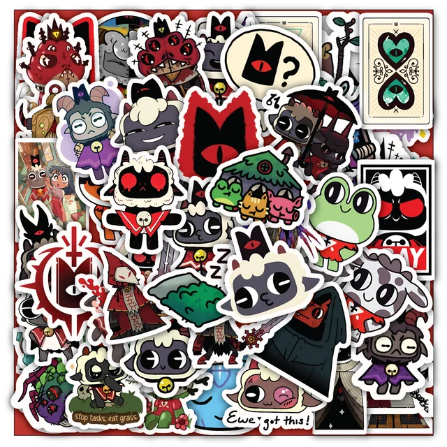 Cult of the Lamb Sticker Set