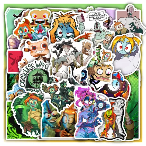 The Gaslight District Sticker Set