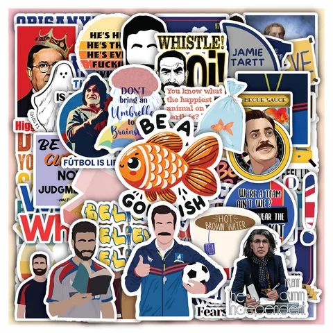 Ted Lasso Sticker Set